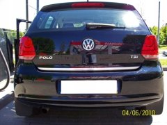 shumee VW POLO 5 V - KROMIRANI LETOVI Kromirana zaščita prtljažnika