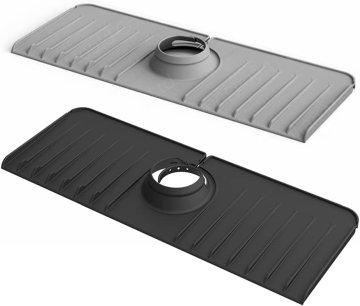 shumee Myqqhbs 2-delni paket podloge za pipo, fleksibilna podloga z zaščito pred brizganjem