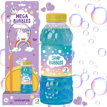 shumee Mega komplet za izdelavo mehurčkov Unicorn, tekočina za velike mehurčke 450 ml 500118