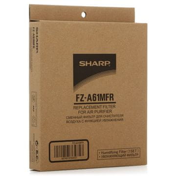 shumee Filter za vlažilnik zraka Sharp FZ-A61MFR za KC-A40 A50 A60 D40 D50 D60