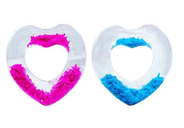 shumee napihljiv prstan v obliki srca 70 cm | C5922