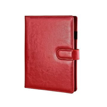 shumee Visokokakovosten rdeč organizator 45B z zamenljivim vložkom (17,5 x 23,5 cm) in koledarjem do leta 2025