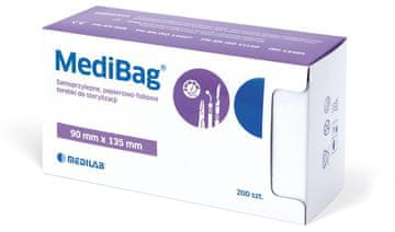 shumee MEDILAB FOL-PAP VRECKÁ 90X135 200 KS. MEDIBAG PR