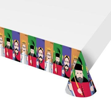 shumee plastični prt "Kraljevska zabava" 132 x 182 cm