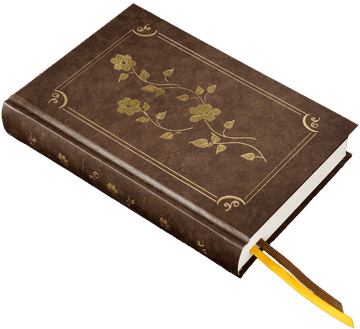 shumee Zvezek dnevnik "Zlati trenutki" 350 strani s črtami A5, šivan, pozlačen, temno rjav