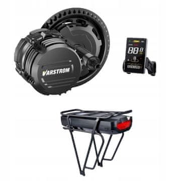 shumee Komplet za predelavo električnega kolesa TSDZ16 48V 1000W 17AH baterija