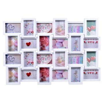 shumee Solano bel fotookvir za 24 fotografij