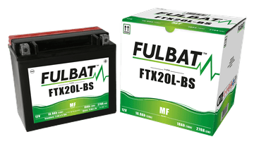 shumee FULBAT FUL MF baterija - FTX20L-BS / YTX20L-BS (suha, brez vzdrževanja, s kislino)