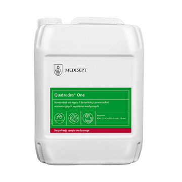 shumee Koncentrat za čiščenje in razkuževanje površin neinvazivnih medicinskih pripomočkov Quatrodes One 5l