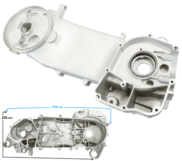 shumee Levi ohišje motorja za skuter B-Max