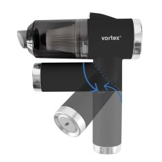 shumee Črni brezžični ročni sesalnik Vortex CRC90
