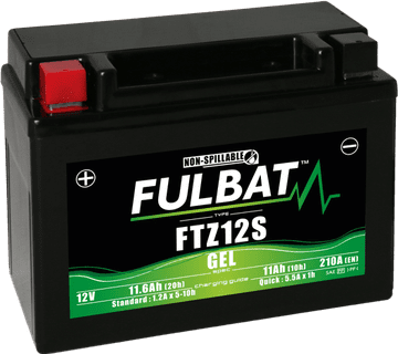 shumee FULBAT FUL GEL baterija - FTZ12S / YTZ12S (gel, brez vzdrževanja)