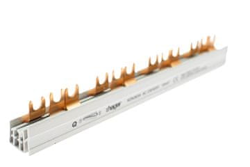 Hager Vgradna viličasta zbiralka 3P 10 mm2 12M KDN363A