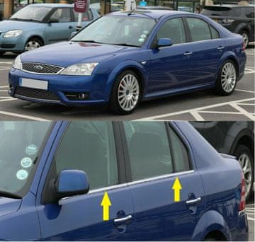 shumee Ford MONDEO MK III Mk3 HB - KROMIRANE OKENSKE LETVE