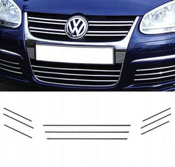 shumee VW GOLF V JETTA - KROMIRANA MREŽA maske Tuning letve