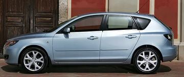 shumee Mazda 3 I HB 03+ KROMIRANE okenske letve BOČNA VRATA