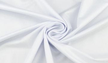 shumee Gladka pletenina Dederon bela