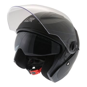 shumee Moto čelada LAZER JH1 Z-Line, mat črna, velikost S