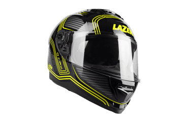 shumee Motociklistična čelada LAZER RAFALE Darkside (črna - rumena) XL