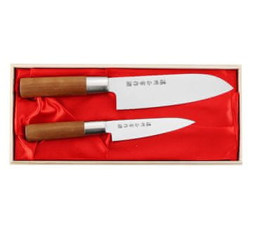shumee Komplet nožev Satake Masamune Santoku + univerzalni