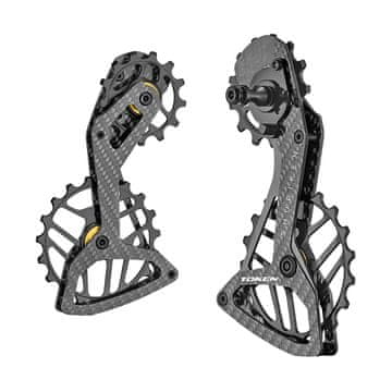 Token SHURIKEN - bela/črna (Shimano Dura-Ace, Ultegra - 12s)