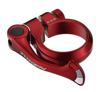 shumee Objemka sedežne opore Shark Tail 34,9 mm - rdeča