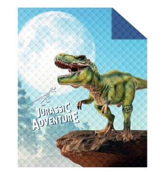 Detexpol Prevleka za otroško posteljo 170x210 T-Rex dinozaver
