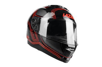 shumee Motociklistična čelada LAZER RAFALE Darkside (barva črna - rdeča) S