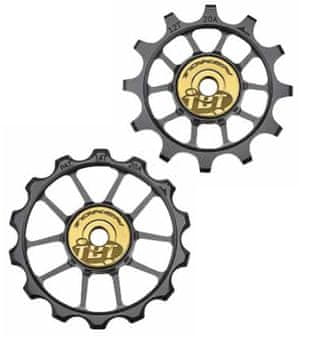Token TK1724XSTBT (2 kosa) 12/14T - SRAM AXS 12s (rdeča, Force) črna