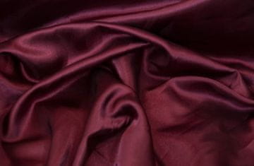 shumee Satenasta tkanina gladka bordo 150 cm