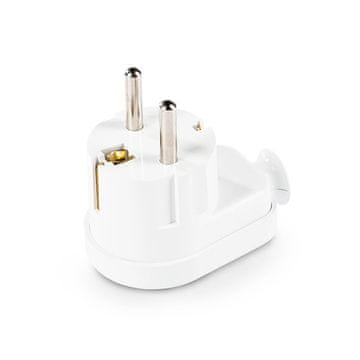 shumee VETEK KOTNI SNEMLJIVI 2P+Z UNI-SCHUKO Bela