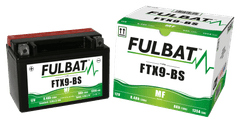 shumee FULBAT FUL MF baterija - FTX9-BS / YTX9-BS (suha, brez vzdrževanja, s kislino)