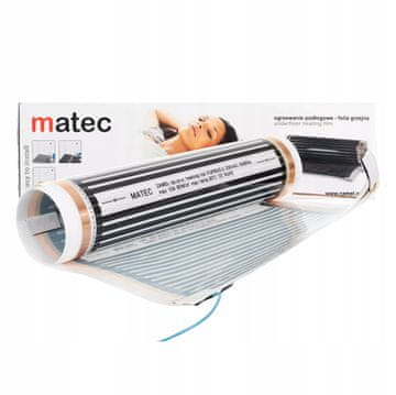 shumee Grelna folija 140W/m² za panele FGP-140/0,5x 7m 490W MATEC ZAMEL