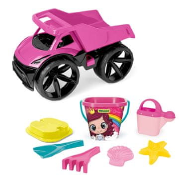 shumee Wader 64062 - Maximus Pink Kiper + komplet za pesek 7 kosov.