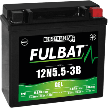 shumee FULBAT FUL GEL baterija - 12N5.5-3B (gel, brez vzdrževanja)