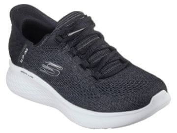 shumee Skechers Slip-in čevlji Skech Lite Pro Natural Beauty 150012-BKW Črno-beli EU 37
