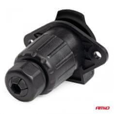 AMIO Priklopna vtičnica 7 PIN tip N 24V TIR AMIO-03221