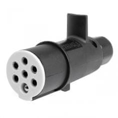 AMIO Vtič za prikolico 7 PIN TIP S 24V TIR AMIO-03224