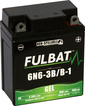 shumee FULBAT FUL GEL baterija - 6N6-3B / 6N6-3B-1 (gel, brez vzdrževanja)