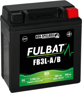 shumee FULBAT FUL GEL baterija - FB3L-A / FB3L-B / YB3L-A / YB3L-B (gel, brez vzdrževanja)