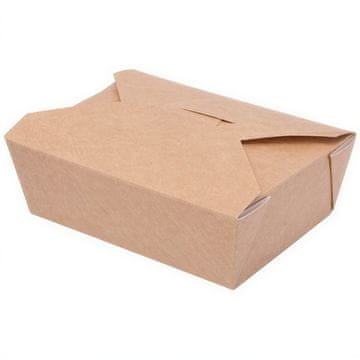 shumee Srednja škatla za malico 750 ml 14 x 10 x 5 cm 50 kosov.