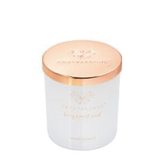 CRYSTALLOVE CRYSTALLOVE Sojina sveča s kamnitim kristalom - bergamot oud 400g