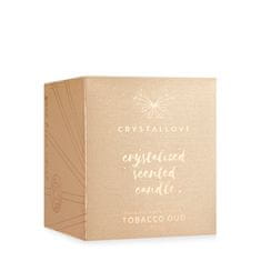 CRYSTALLOVE CRYSTALLOVE Sojina sveča z limono - tobačni oud 400g