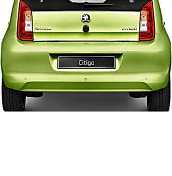 shumee ŠKODA CITIGO - Kromirana letev, spojler na pokrovu motorja
