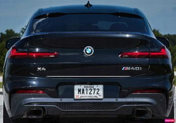 shumee BMW X4 G02 2018+ KROM Kromirana obroba za prtljažna vrata
