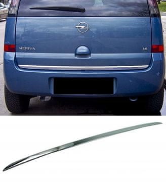 shumee OPEL MERIVA A KROMIRANI LETOVI Kromirana zaščita prtljažnika
