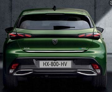 shumee PEUGEOT 308 III 3 HB Kromirana obloga Kromirana vrata prtljažnika