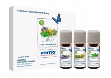 VENTA Venta Taoasis Exclusive No2 Organic Oil Set 3x10ml olje limonine trave / poprove mete / sivke