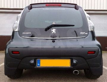 shumee Peugeot 107 - Kromirana obroba za prtljažna vrata