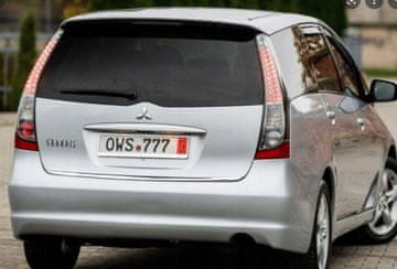 shumee Mitsubishi GRANDIS - KROMIRANI LESTVI Kromirana vrata prtljažnika